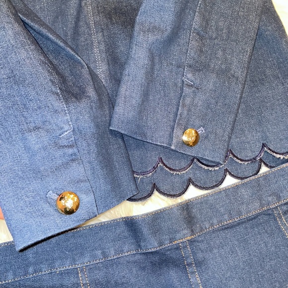 Draper James Scalloped Skirt and Jacket - Picture 11 of 14